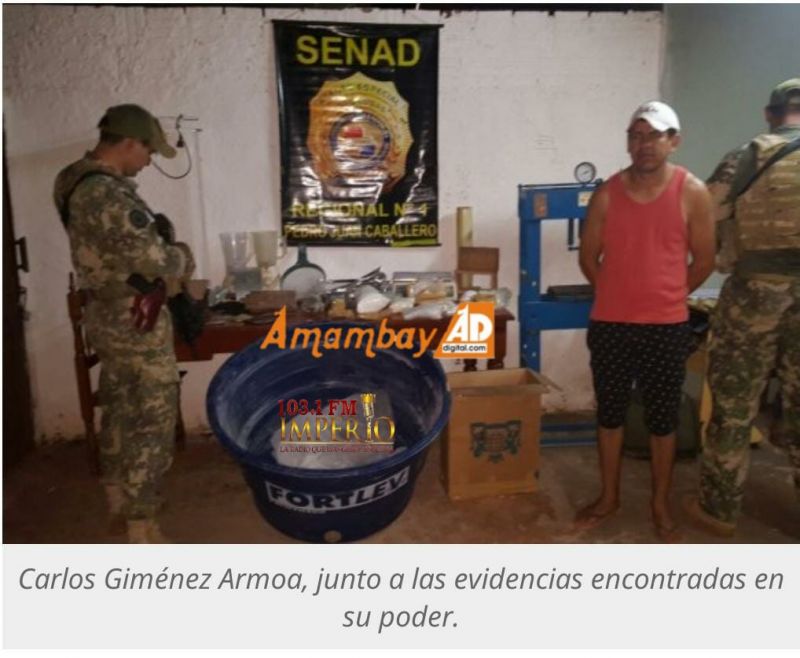 Tribunal de Sentencia condena a 9 años de prisión a narcotraficante