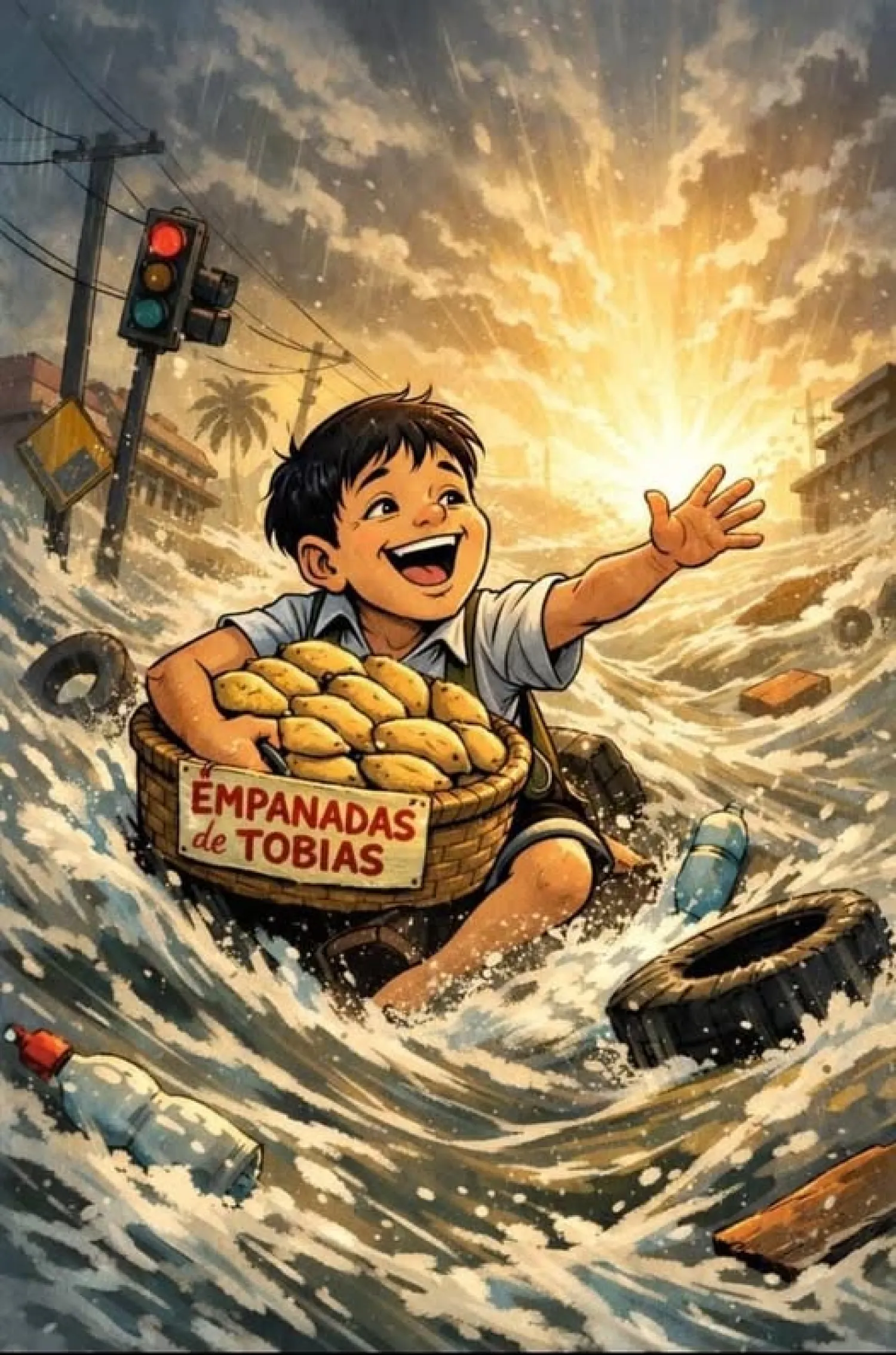 Tobias : Una canasta de empanadas y una infancia arrastrada por el agua