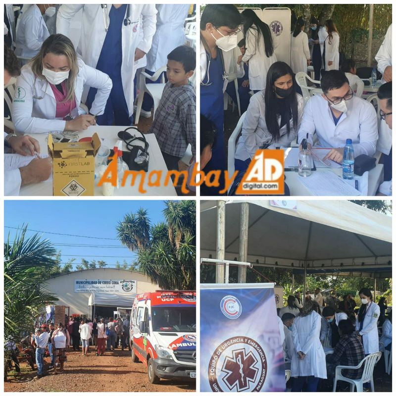 UCP brinda servicios médicos gratuitos en Cerro Corá