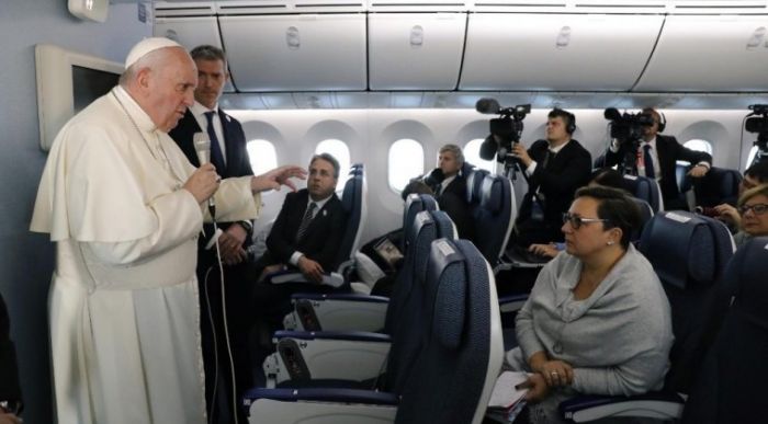 El papa dice que hay "Gobiernos débiles" detrás de las protestas en Latinoamérica