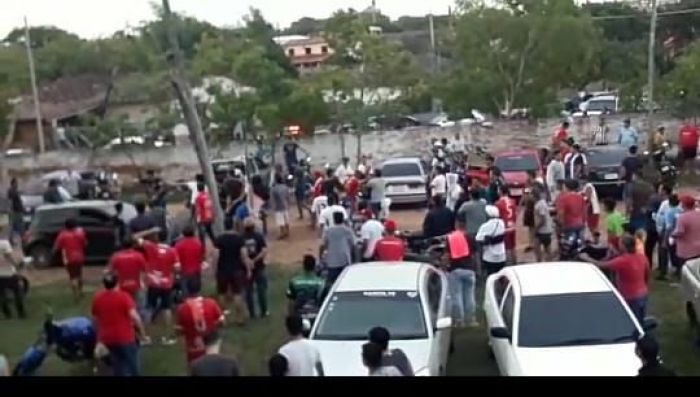 Periodista denuncia agresión al término de un partido disputado en Carapeguá
