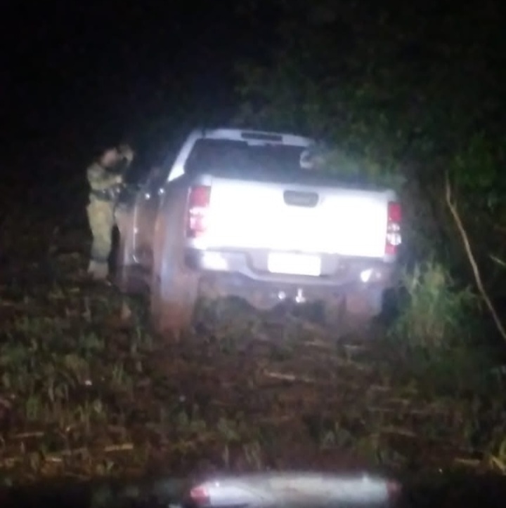GEO recupera camioneta robada en Ponta Porã