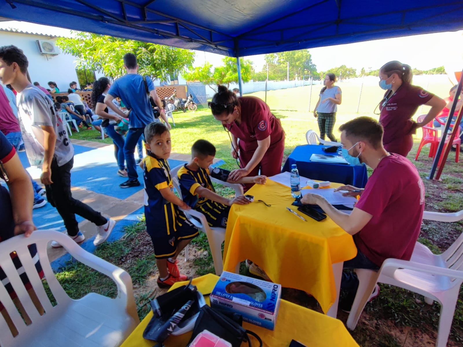 UCP realiza inspección médica en Escuela de Fútbol