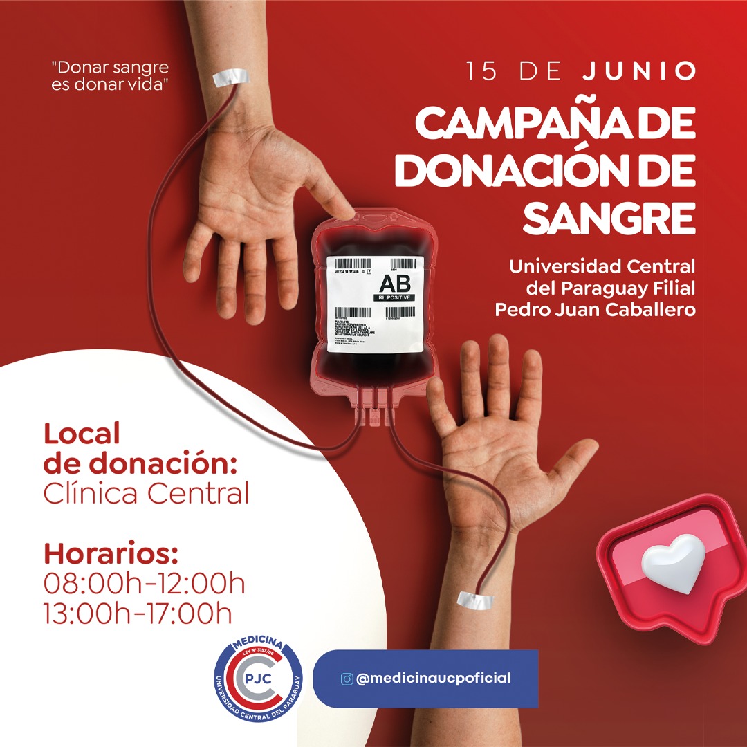 UCP promueve Campaña de Donación de Sangre