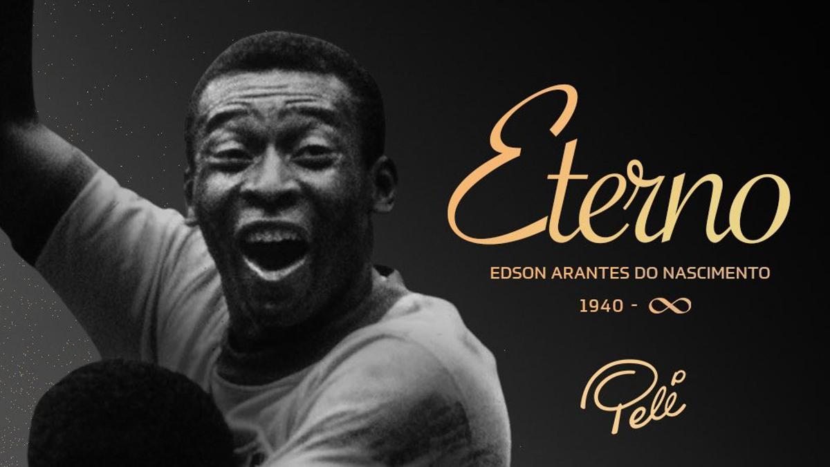 El fútbol está de luto: O Rei falleció a los 82 años. Varios clubes, futbolistas, ligas y medios internacionales lo despidieron