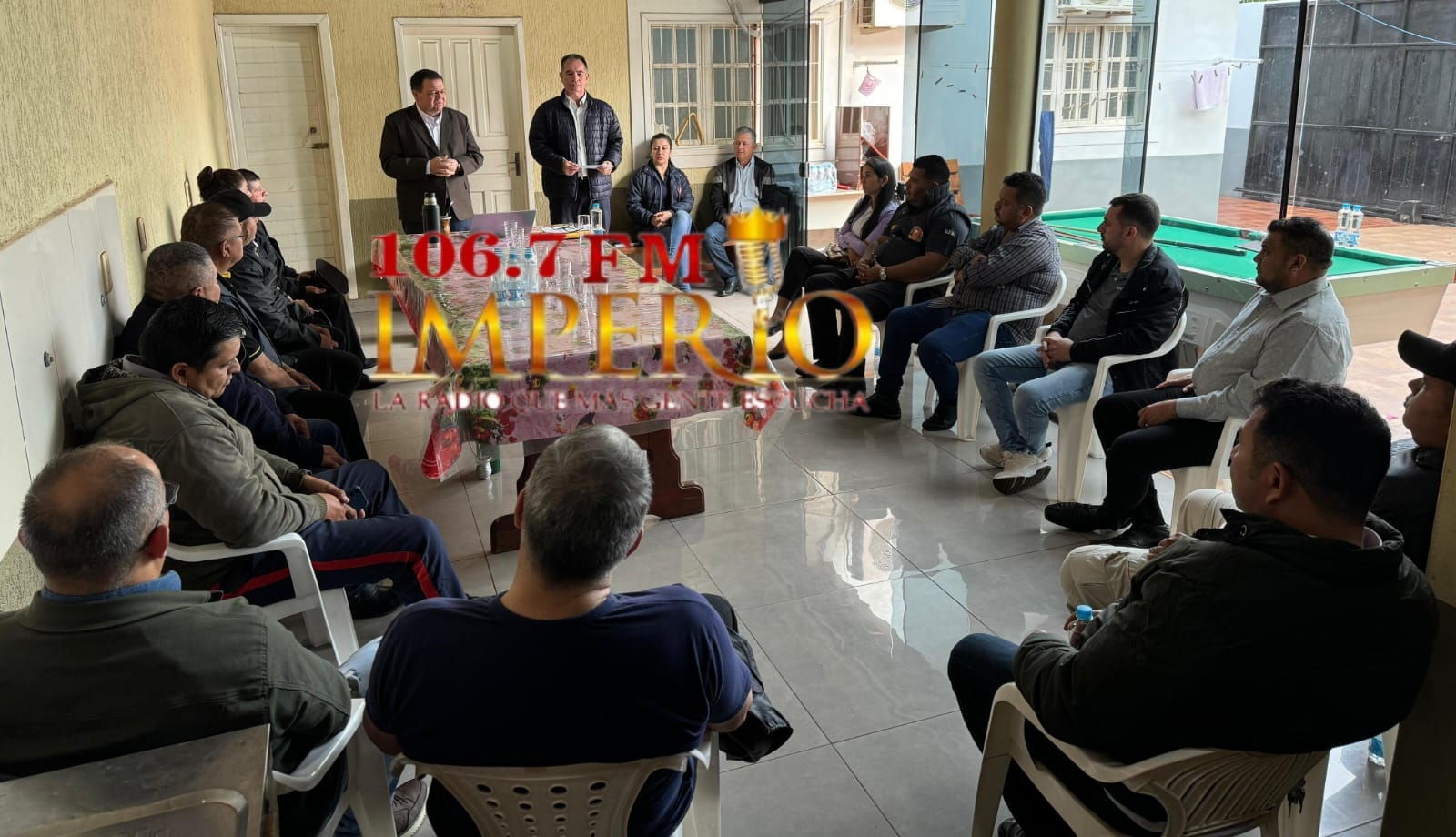 Empresarios de seguridad privada realizaron una reunión con la Policía Nacional
