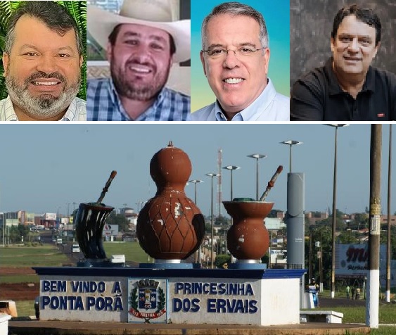 PONTA POR. Ciclo de convenciones aprueba cuatro candidaturas para prefeito de Ponta Por