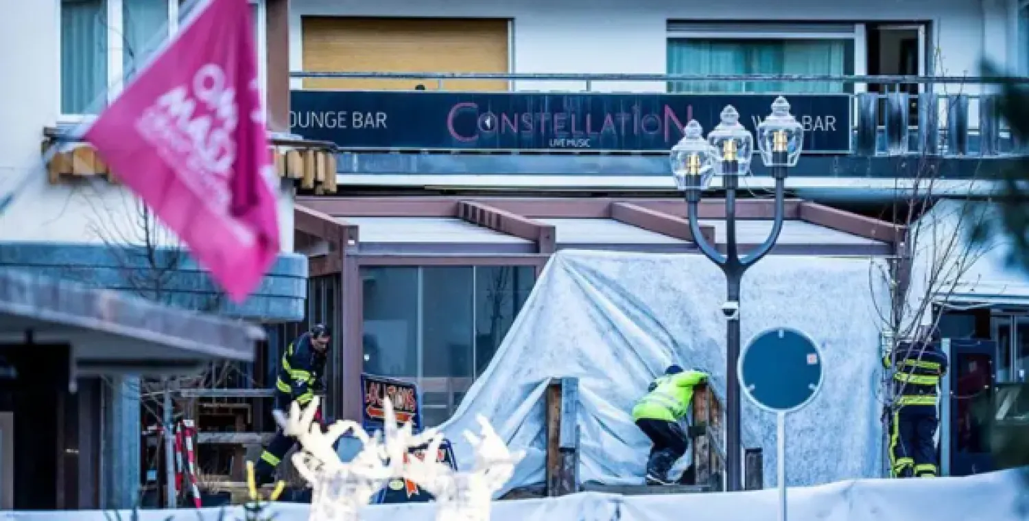 Al menos 40 muertos y 115 heridos tras un incendio en un bar en un centro turístico de esquí en Suiza
