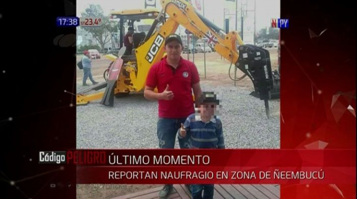 Joven desaparece tras vuelco de embarcación en el río Paraná