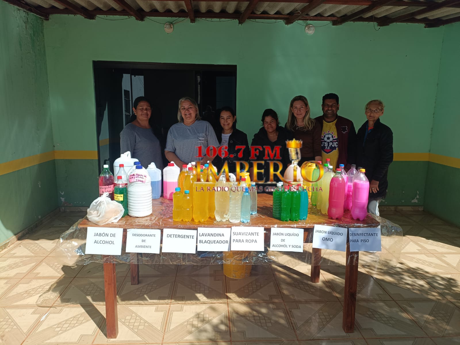 Curso de elaboración y venta de productos de limpieza en la Comisión de Fomento de Don Bosco
