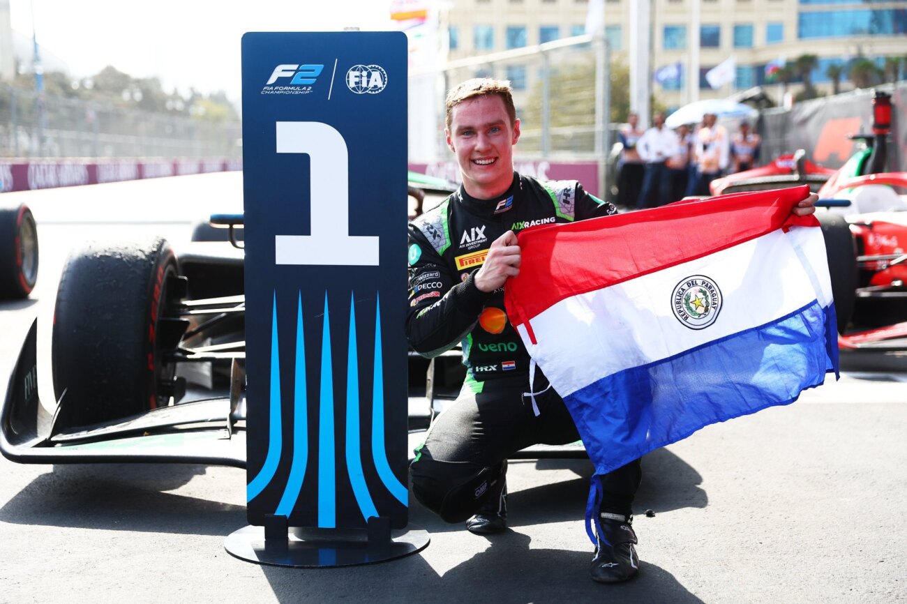 ¡HISTORICO! El paraguayo Durksen gana la sprint de forma dominante en Fórmula 2