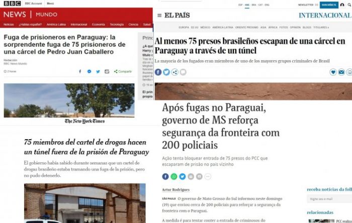 Medios internacionales se hacen eco sobre la "fuga de película" en PJC
