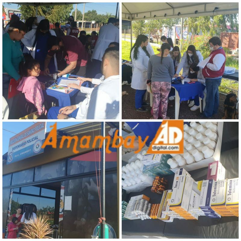 UCP  realiza atención médica gratuita en barrio Obrero