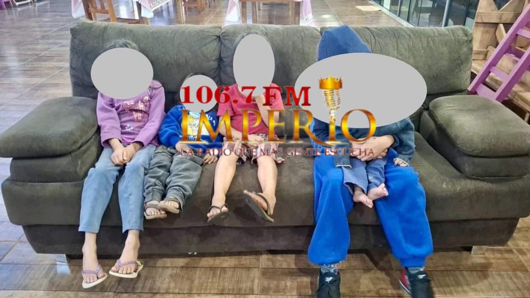 CODENI rescata a cinco niños abandonados en una vivienda