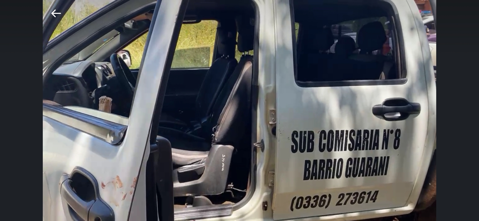Asaltantes huyeron con el botín a bordo de una patrullera