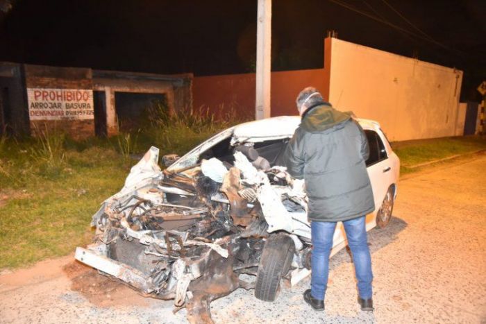 Violento accidente deja un fallecido en Villeta