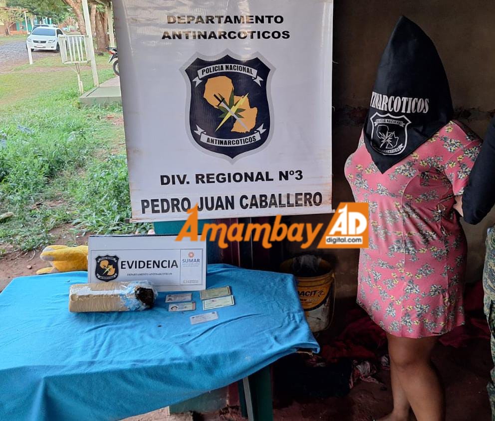 Fiscal imputará a mujer detenida por microtráfico en María Victoria