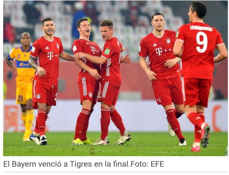 El Bayern Múnich, campeón del Mundial de Clubes