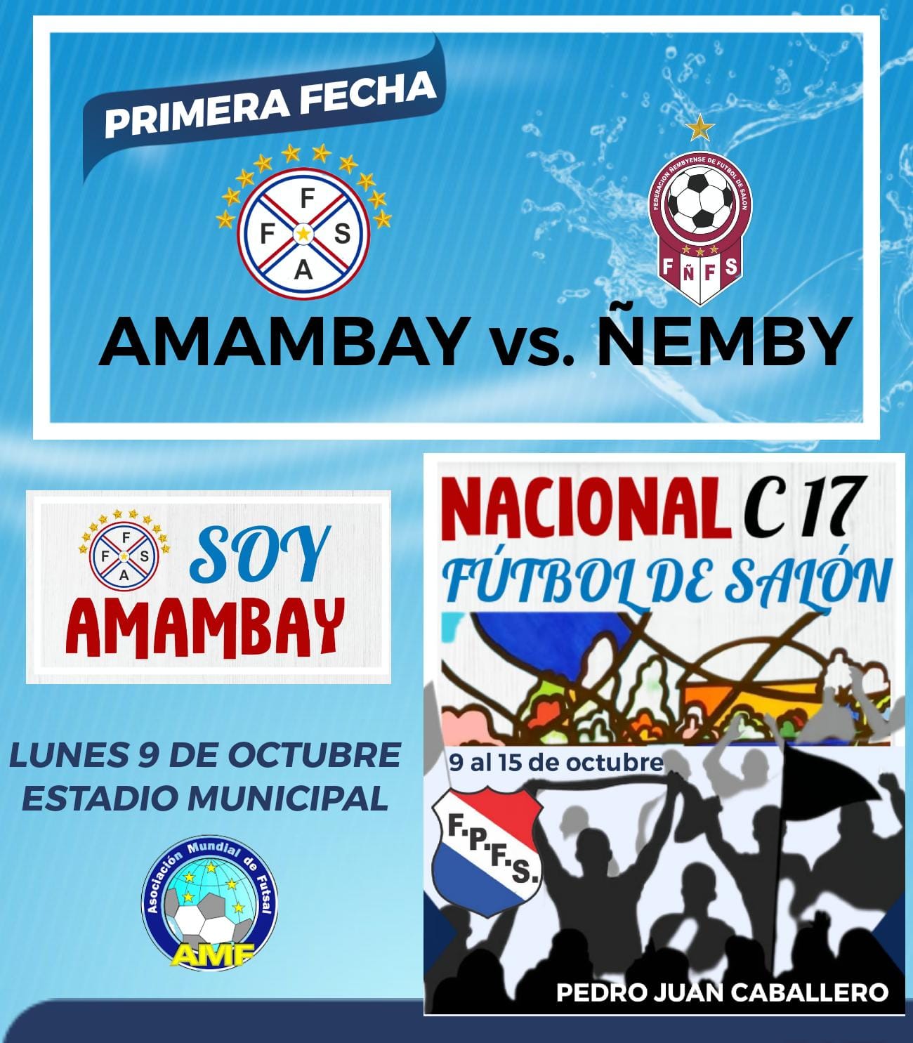 Arranca en la fecha la fiesta juvenil del Fútbol de Salón