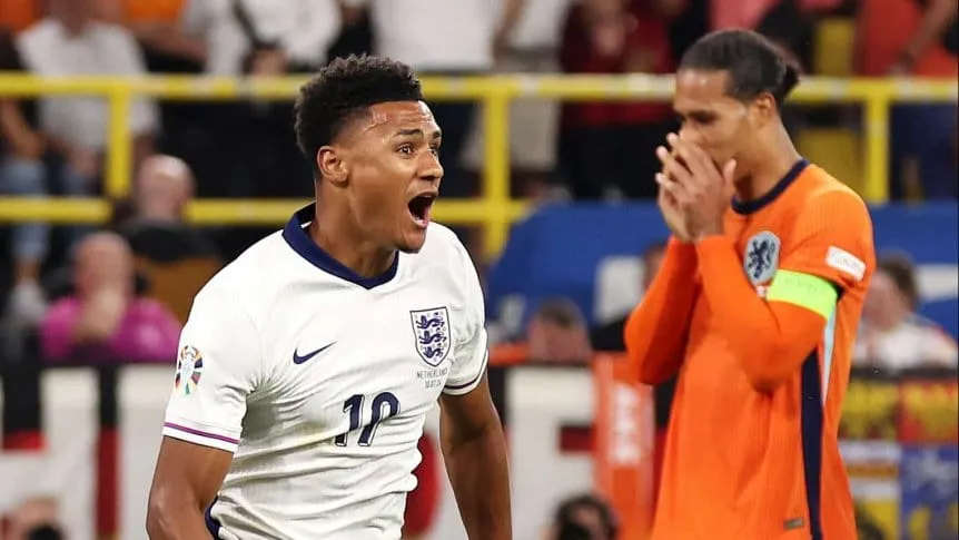 Inglaterra venció a Países Bajos sobre la hora y jugará la final de la Eurocopa
