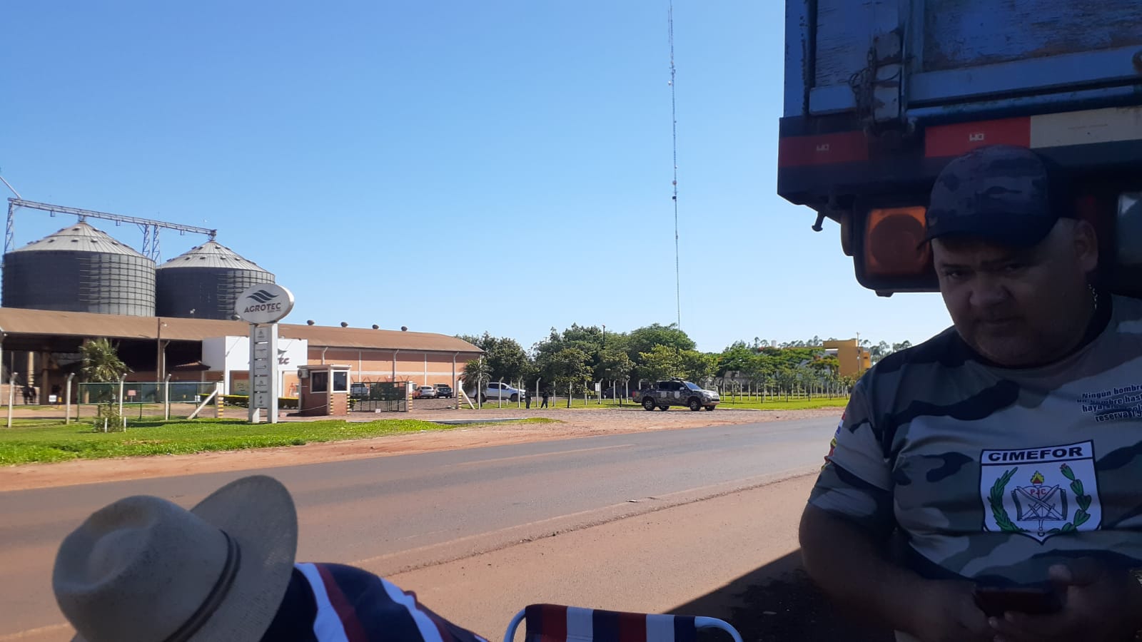 Camioneros reclaman pago estipulado por la DINATRAN