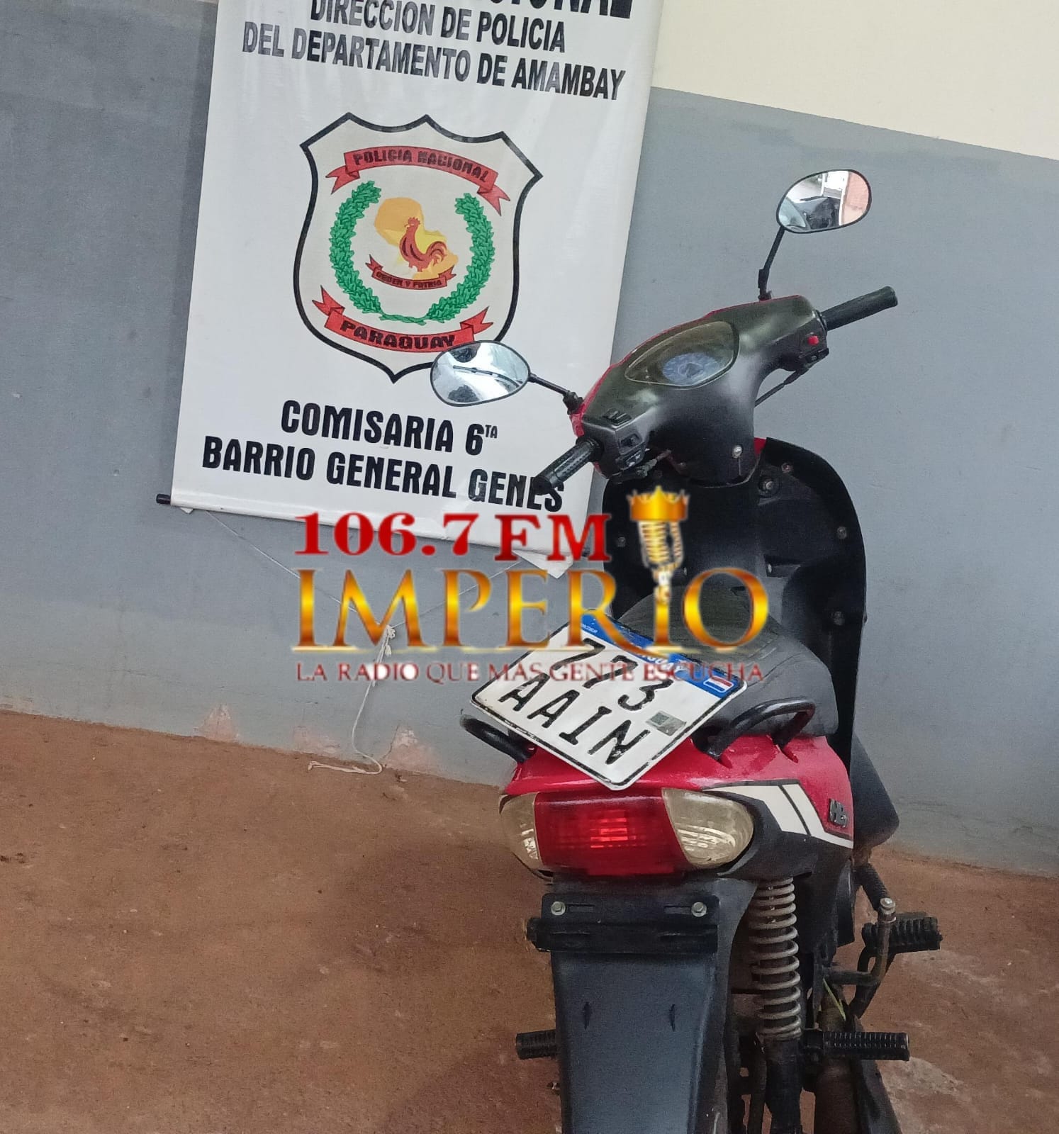 Hallan en General Genes motocicleta hurtada a una estudiante de medicina