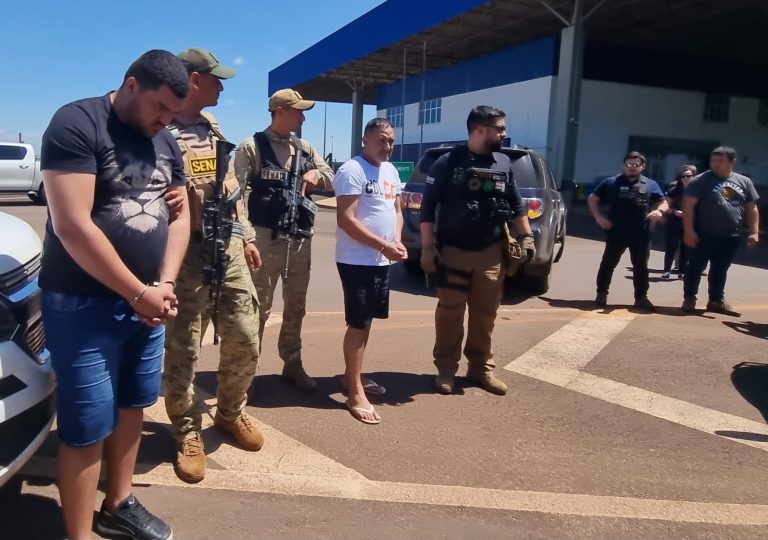 Expulsan a criminales brasileños detenidos en Saltos de Guairá