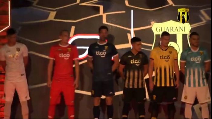 Guaraní presenta su nueva camiseta