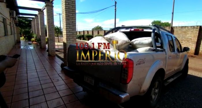 Incautan cargamento de marihuana picada en zona de Capitán Bado.