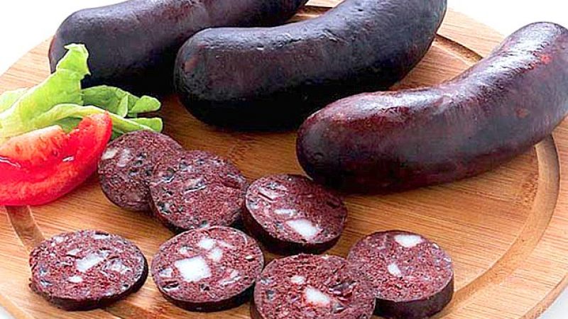 Morcilla, la industrialización de la sangre bovina, porcina, ovina y caprina