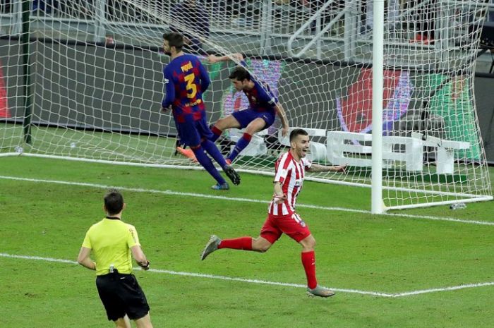 Diez minutos de inspiración llevan a la final al Atlético