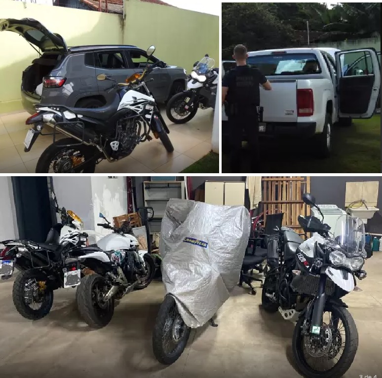 Policía Federal arresta a tres y decomisa vehículos por valor de más de un millón de reales