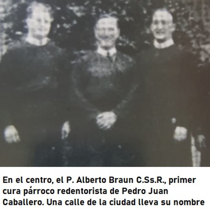 Llegan los primeros sacerdotes redentoristas