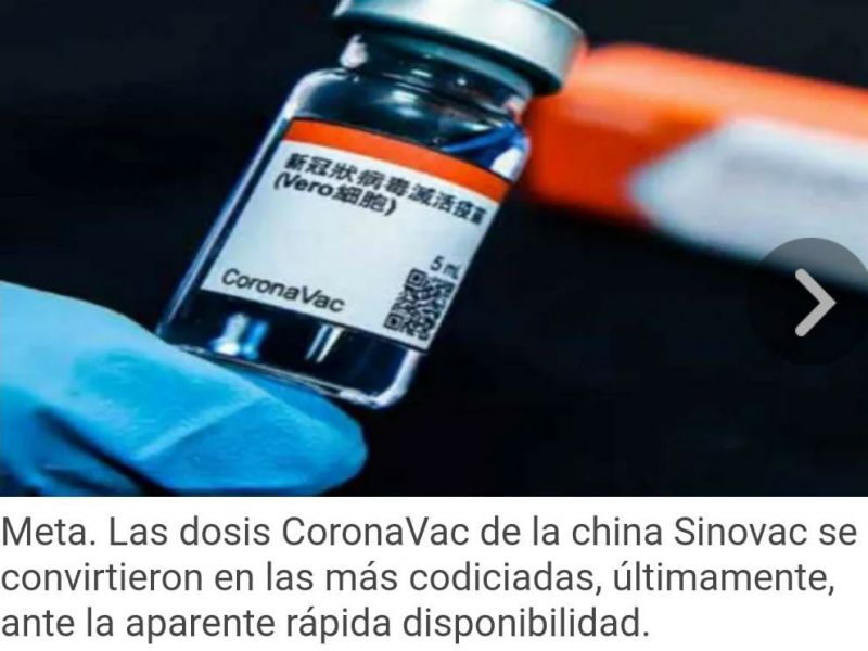 Comunas van a la carga de dosis chinas ante titubeo del Gobierno