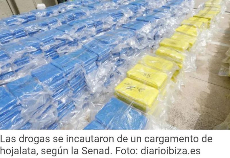 Incautan en Alemania y Bélgica 23 toneladas de cocaína procedentes de Paraguay, récord en Europa