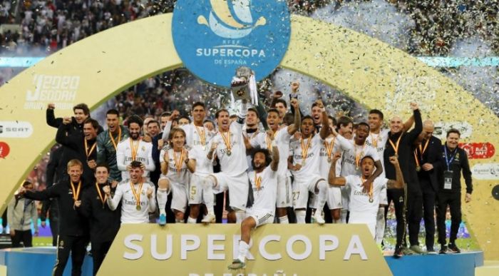Real Madrid gana la Supercopa española
