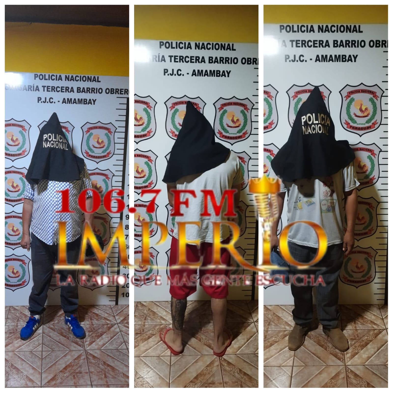 Tres detenidos en las últimas horas en barrio Obrero buscados por la Justicia