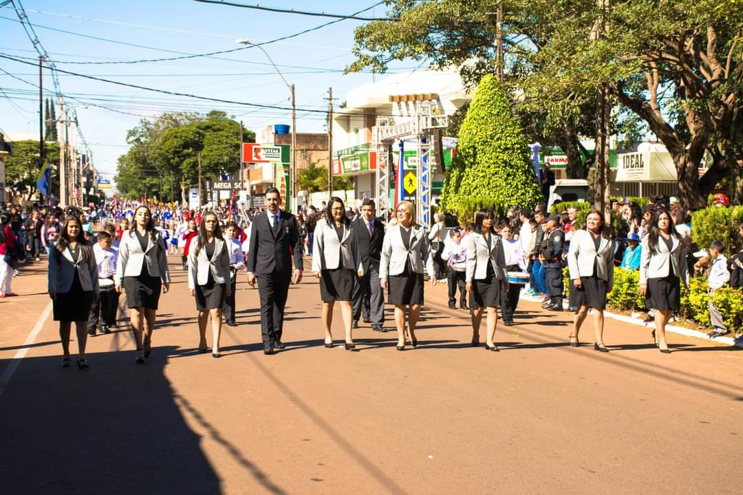 Desfile estudiantil en Pedro Juan Caballero será el martes 21 de mayo y con asueto municipal