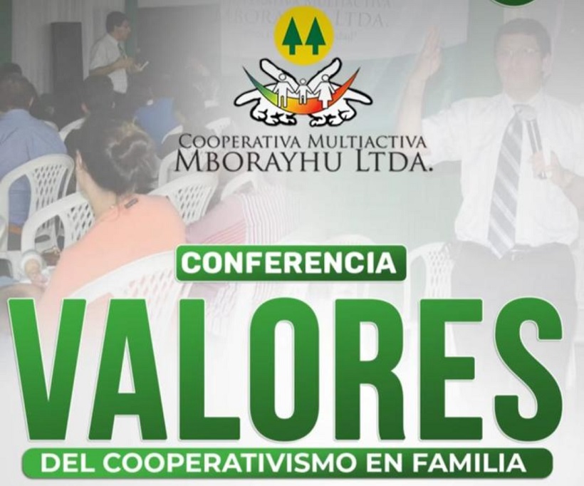 Importante conferencia promovida por la Cooperativa Mborayhu Ltda.