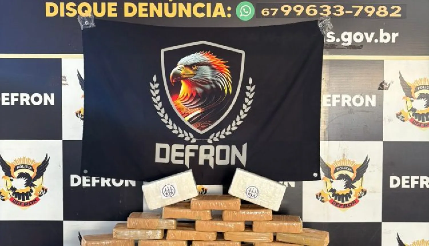 Cae paraguayo con cargamento de droga tras operativo de la DEFRON