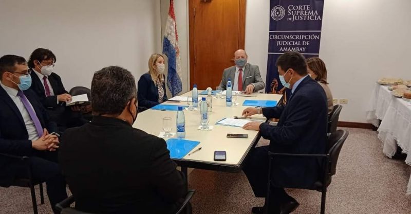 Presidente de la Corte Suprema de Justicia realizó día de gobierno en Amambay