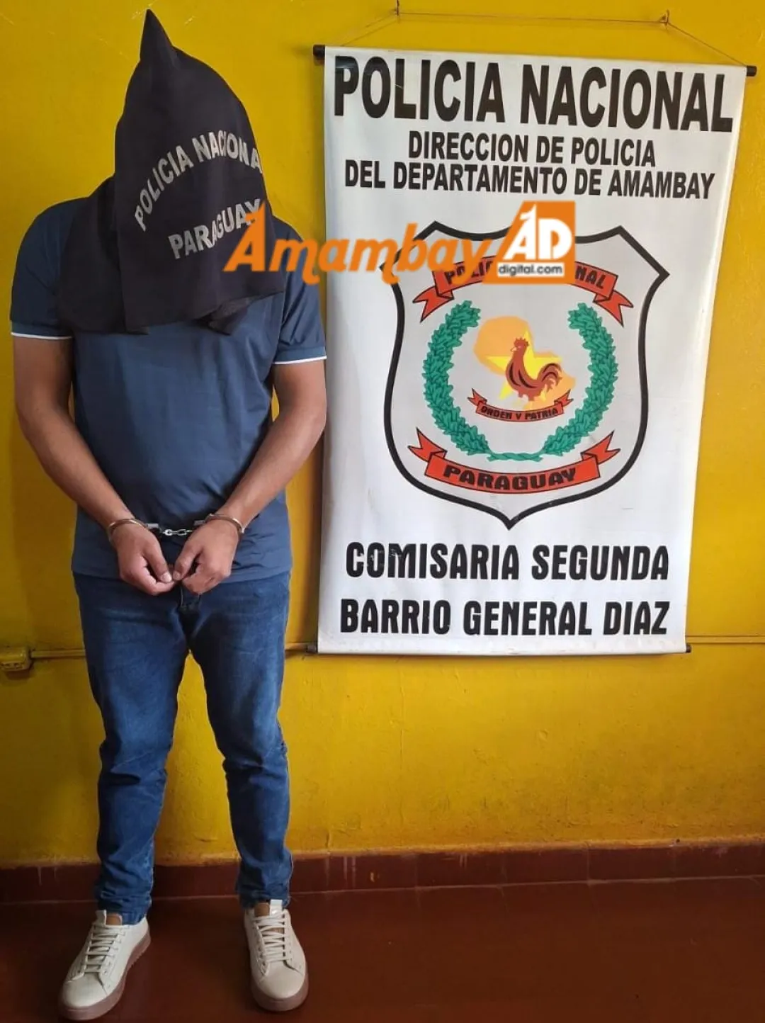 Hombre capturado en sede judicial por caso de abuso sexual a menores