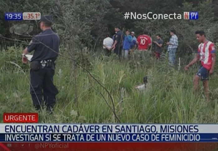 Hallan cadáver de una mujer en Misiones