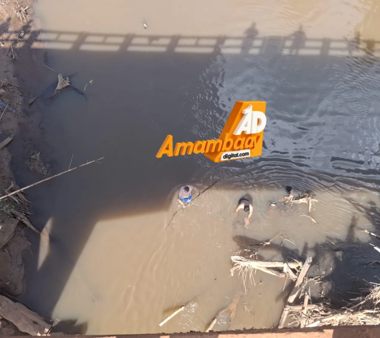 Rescatan el cuerpo sin vida  de joven desaparecido en el río Aquidabán