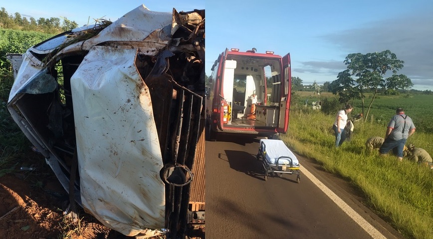 Cuatro fallecidos fue el saldo de un accidente de tránsito en Brasil