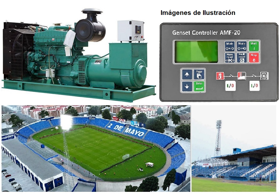 Sportivo 2 de Mayo adquiere potente generador de energía