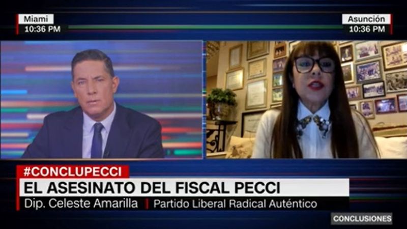 Diputada Celeste Amarilla protagonizó un hecho vergonzoso a nivel internacional