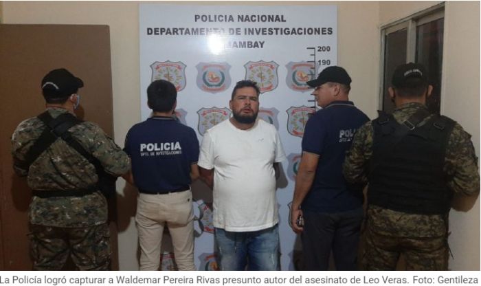 Detienen a presunto autor de la muerte del periodista Leo Veras