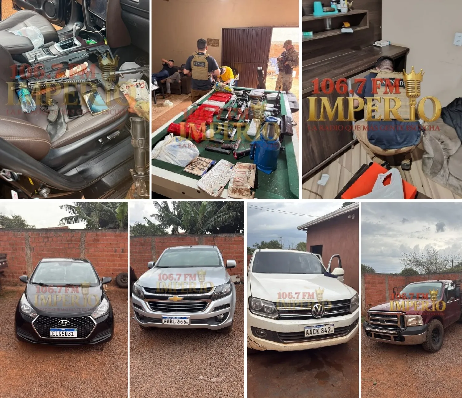 Operativo antidrogas en Pedro Juan Caballero desmantela "aguantadero" criminal