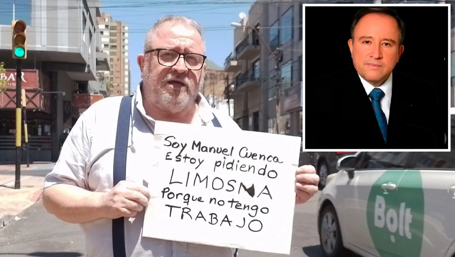 Manuel Cuenca: El ocaso de una leyenda del periodismo paraguayo que hoy pide limosna en las calles